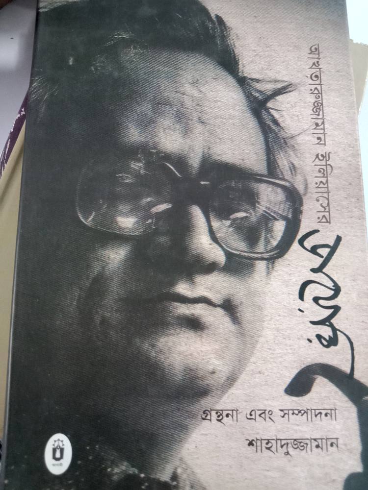 আখতারুজ্জামান ইলিয়াসের ডায়েরি — আখতারুজ্জামান ইলিয়াস, বইয়ের প্রচ্ছদ (Akhteruzzaman Elieser Diary by Akhtaruzzaman Elias, book cover)